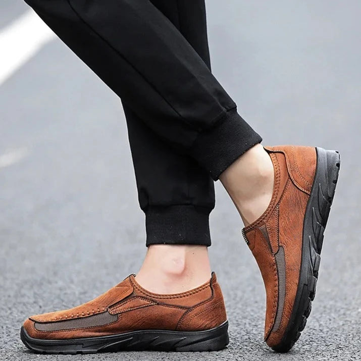 Senza Leather Loafers