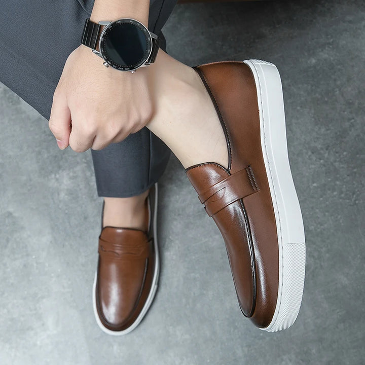 Reyes Genuine Leather Loafers