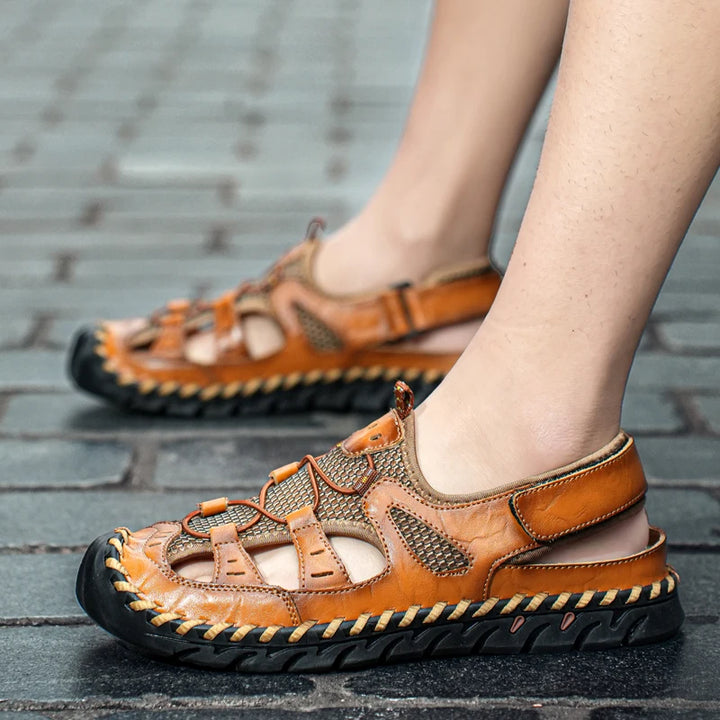 Comode Genuine Leather Sandals