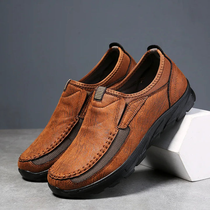 Senza Leather Loafers