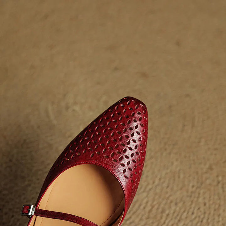 Kyla Genuine Leather Flats