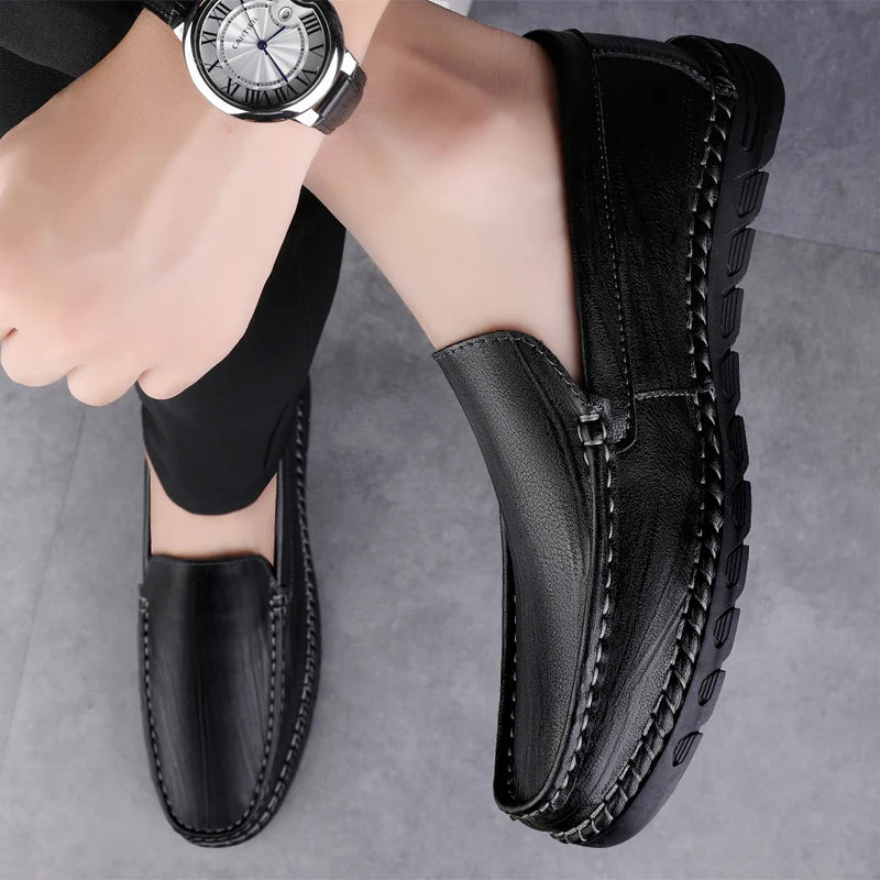 Renza Genuine Leather Loafers