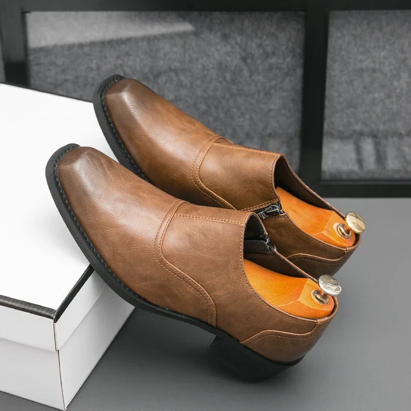 Evante Genuine Leather Loafers