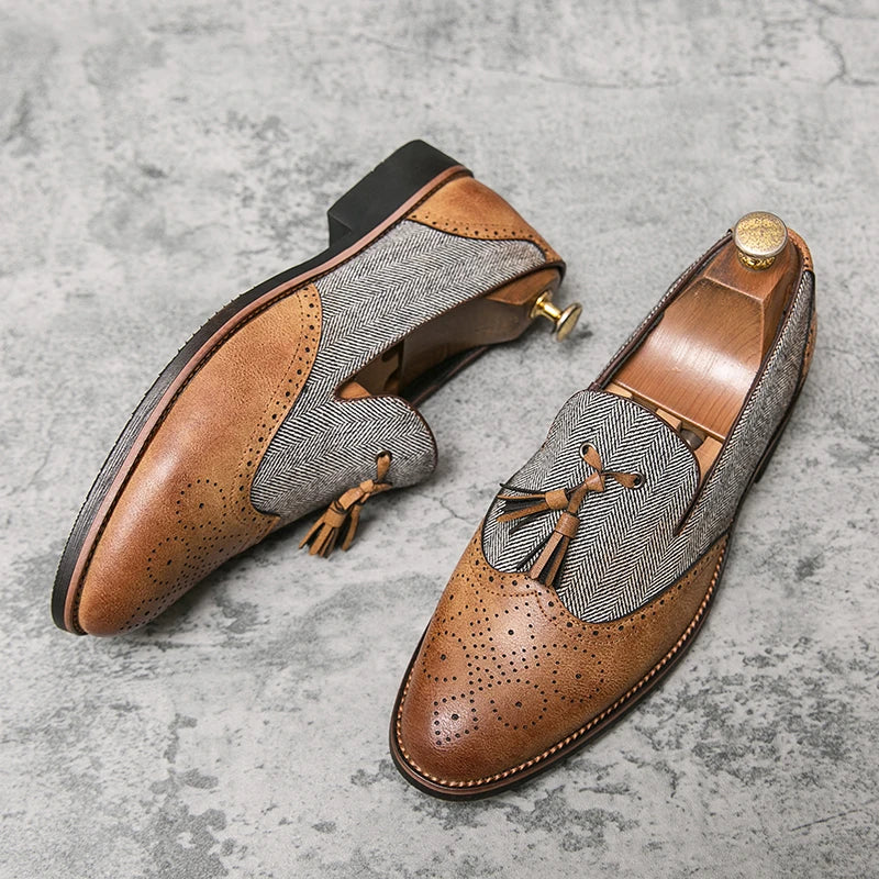 Bianchi Genuine Leather Loafers