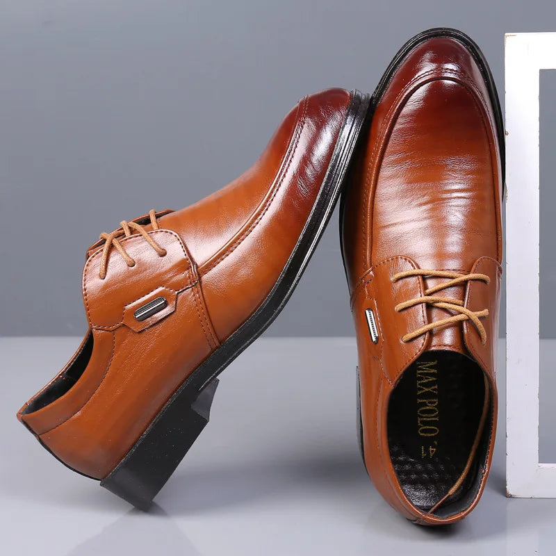 Javier Genuine Leather Oxfords