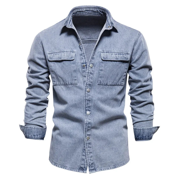 Cotton Denim Shirt