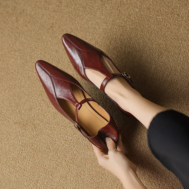 Ivra Genuine Leather Flats