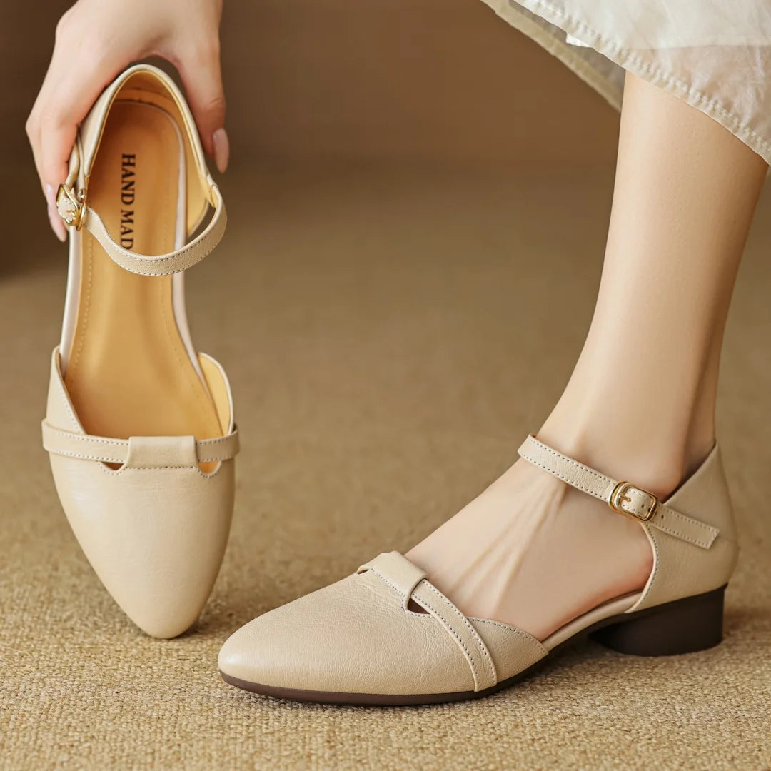 Laney Genuine Leather Heels – RileyRiver