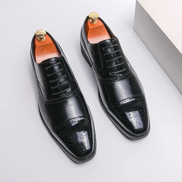 Cavalier Genuine Leather Shoes