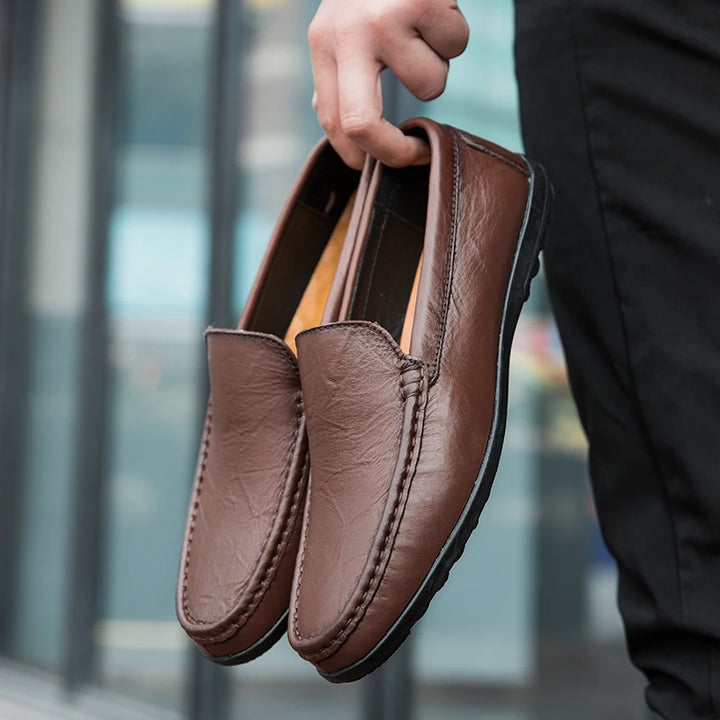 Hombre Genuine Leather Loafers