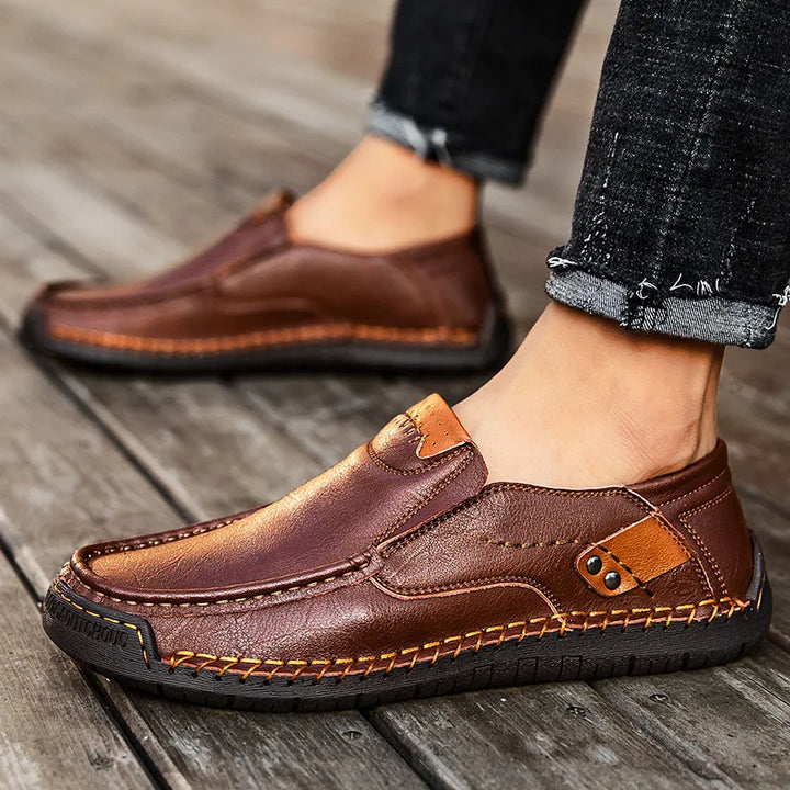 Caruso Genuine Leather Loafers