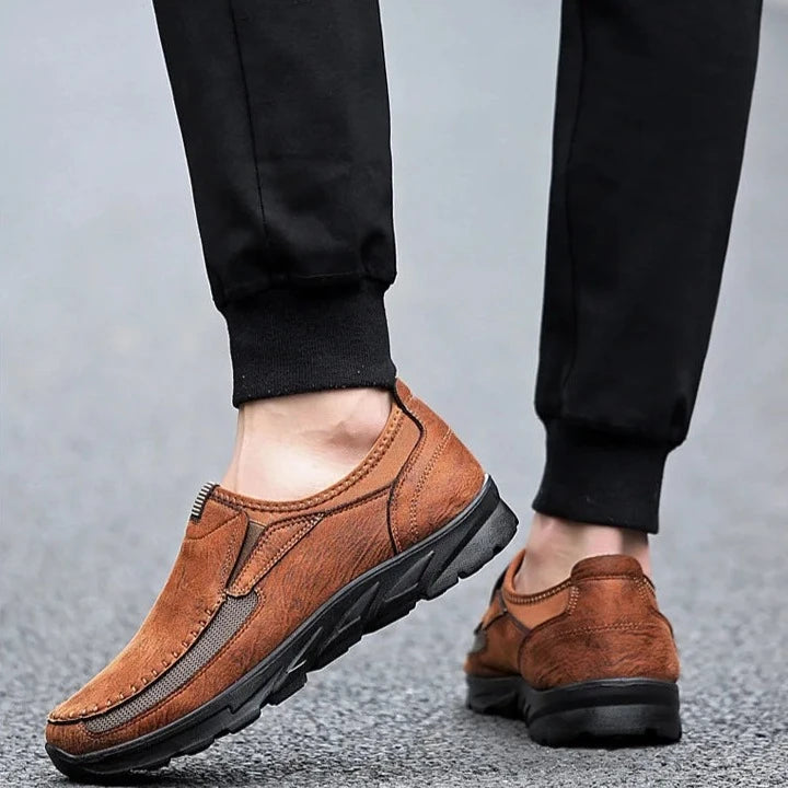 Senza Leather Loafers