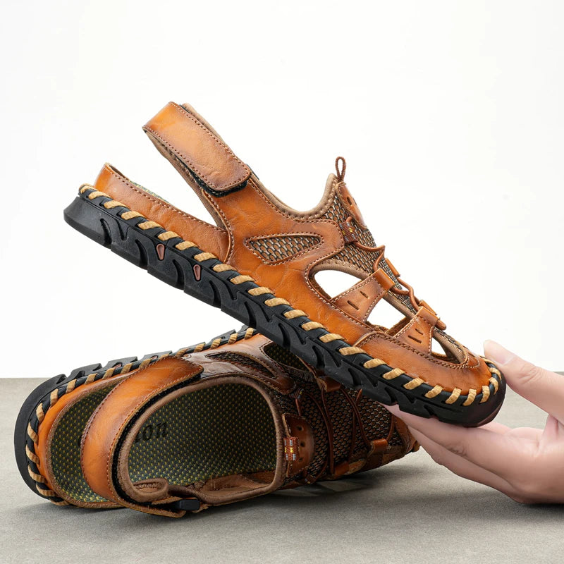 Comode Genuine Leather Sandals