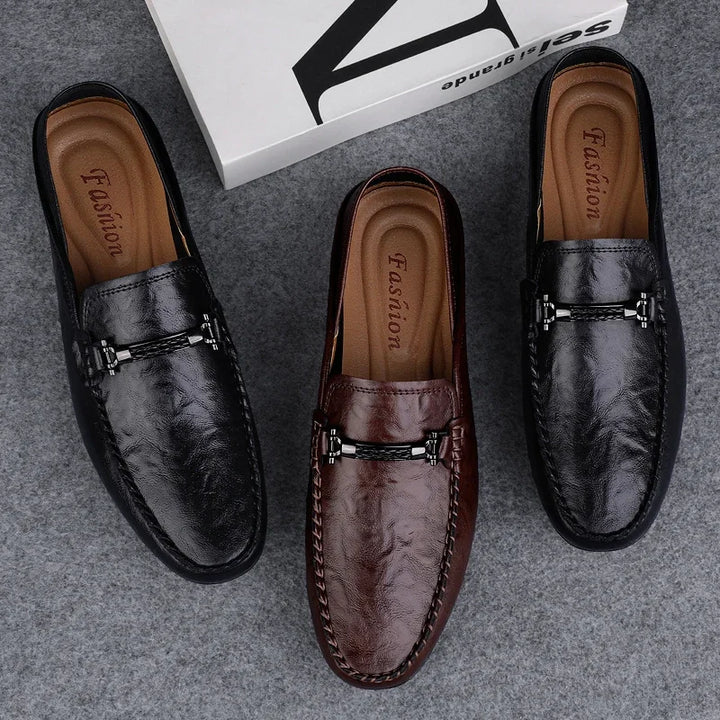 Kizar Leather Loafers