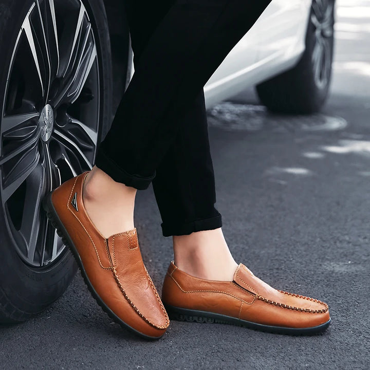 Amico Genuine Leather Loafers