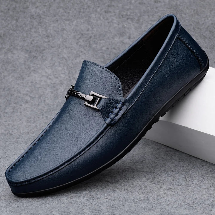 Rey Genuine Leather Loafers