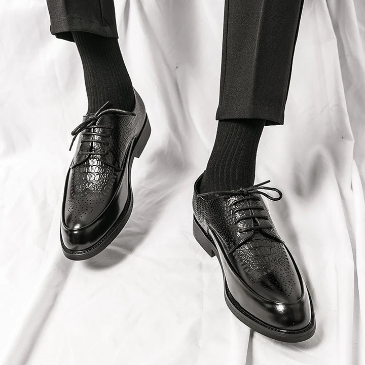 Pelle Genuine Leather Oxfords