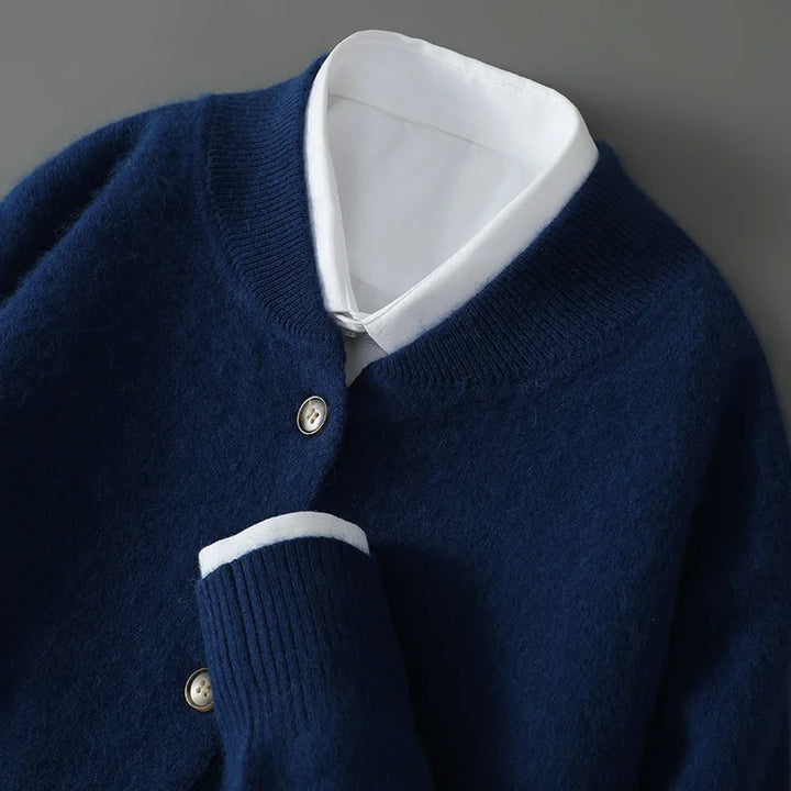 Mazer 100% Cashmere Cardigan