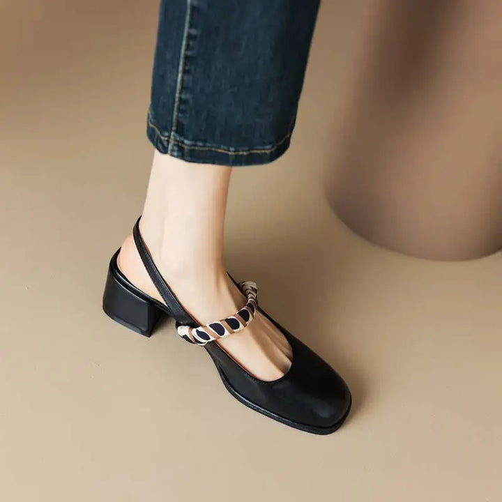 Macy Block Heels