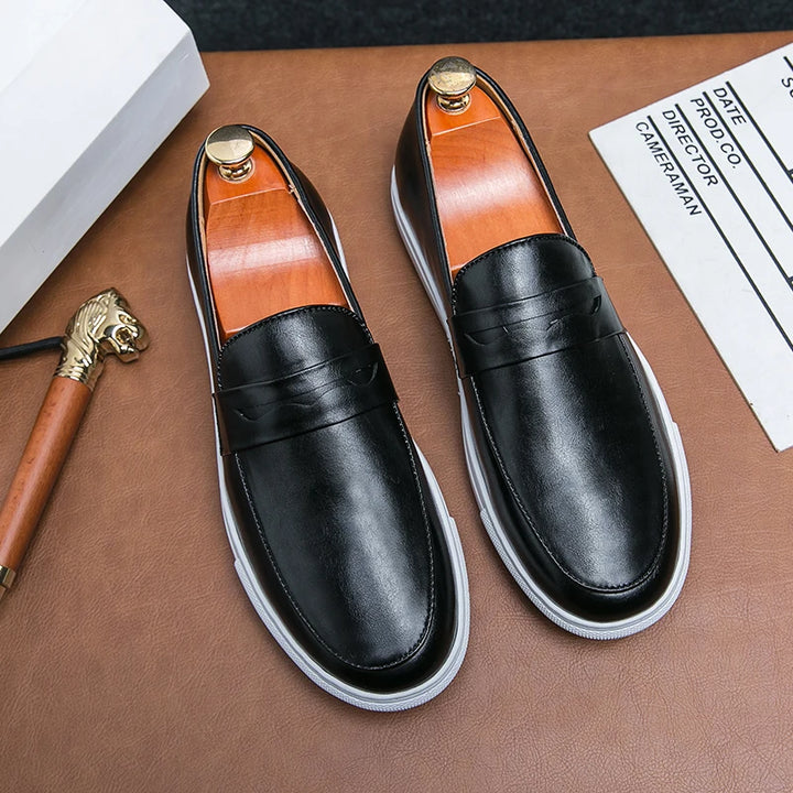 Reyes Genuine Leather Loafers