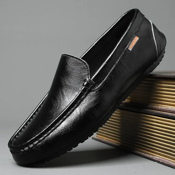 Evano Genuine Leather Loafers