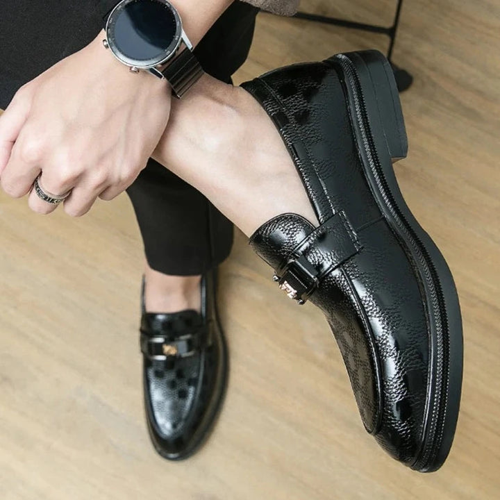 Pregiata Genuine Leather Loafers