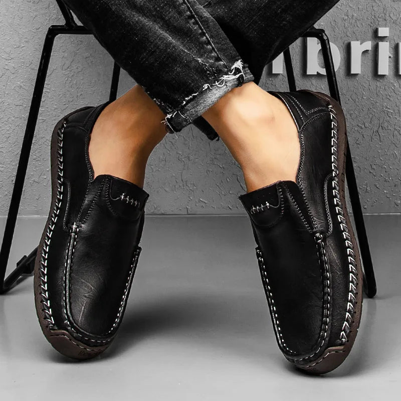 Caruso Genuine Leather Loafers