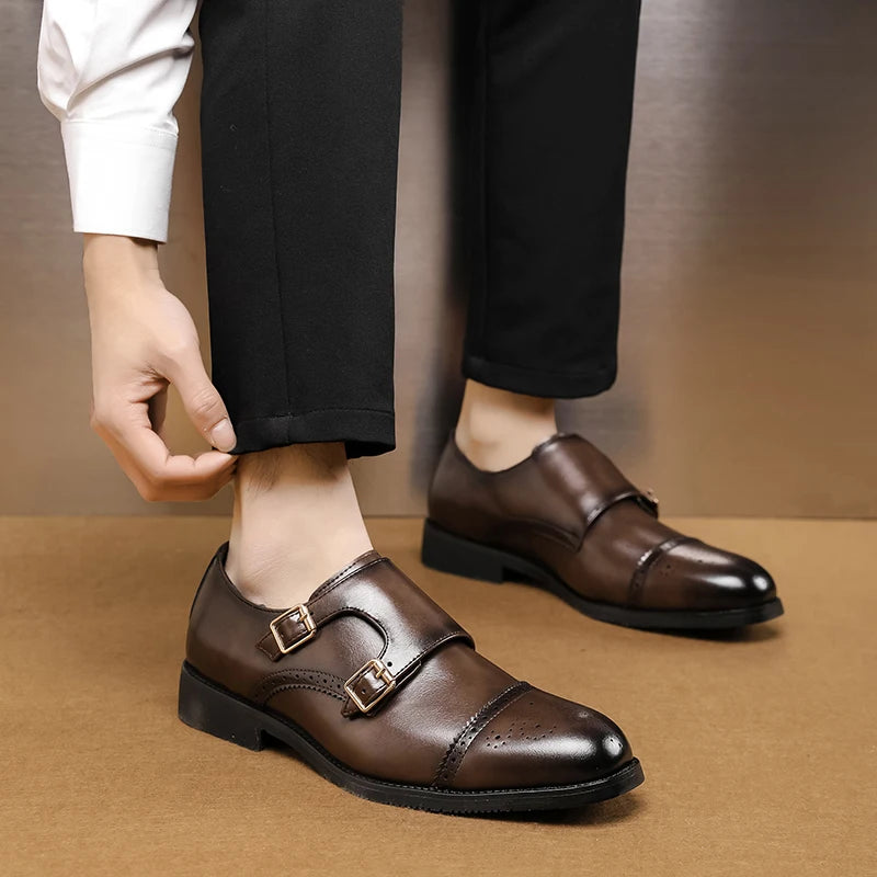 Antonio Double-Monk Shoes