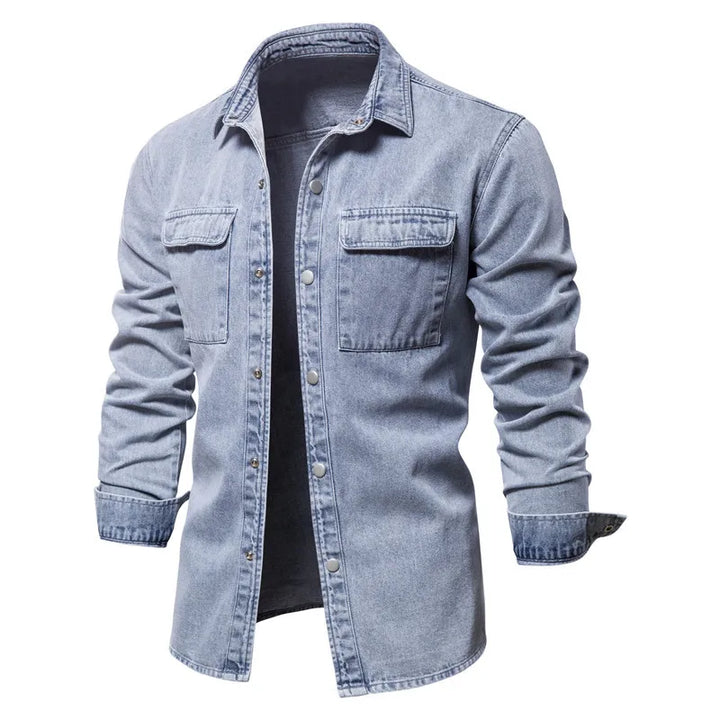 Cotton Denim Shirt