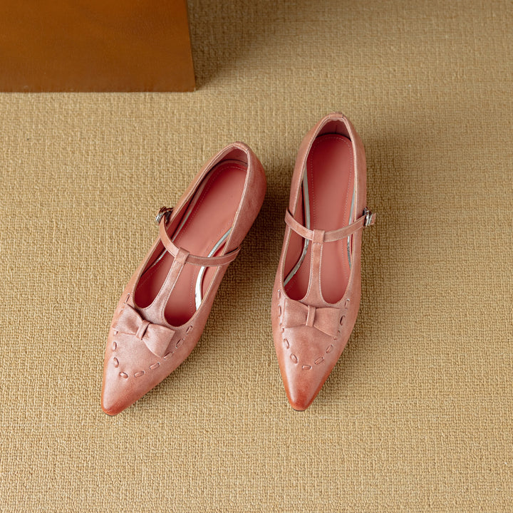 Tiara Genuine Leather Pumps