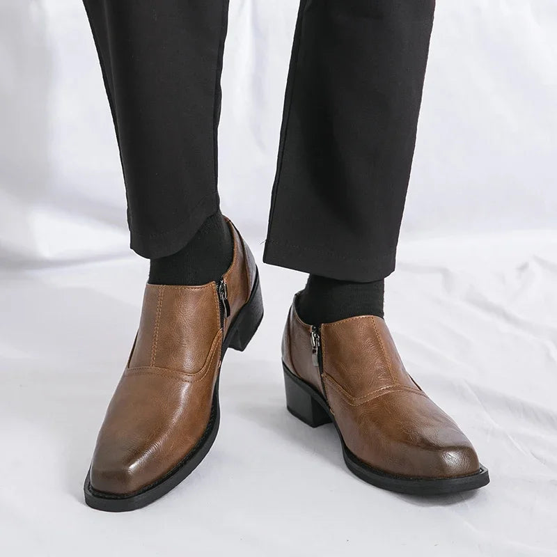 Evante Genuine Leather Loafers