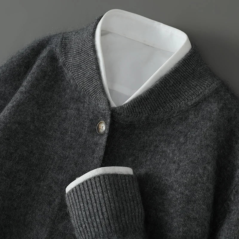 Mazer 100% Cashmere Cardigan