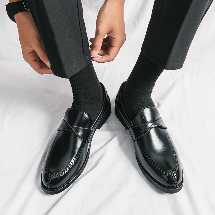 Teviot Genuine Leather Loafers