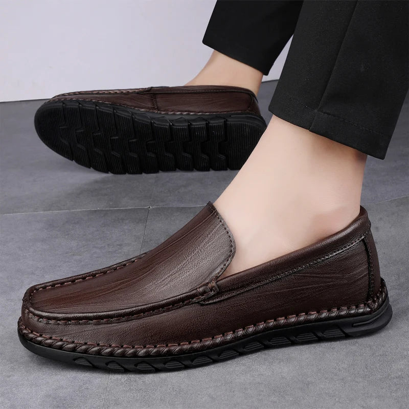 Renza Genuine Leather Loafers