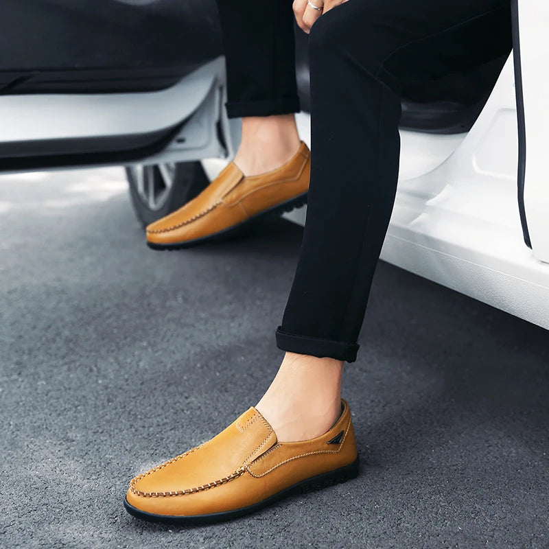 Amico Genuine Leather Loafers