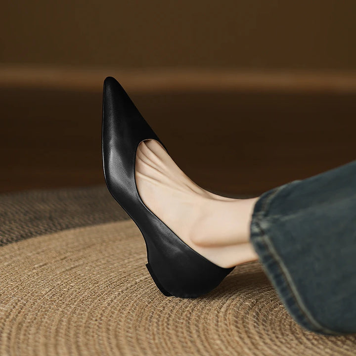 Avine Genuine Leather Flats