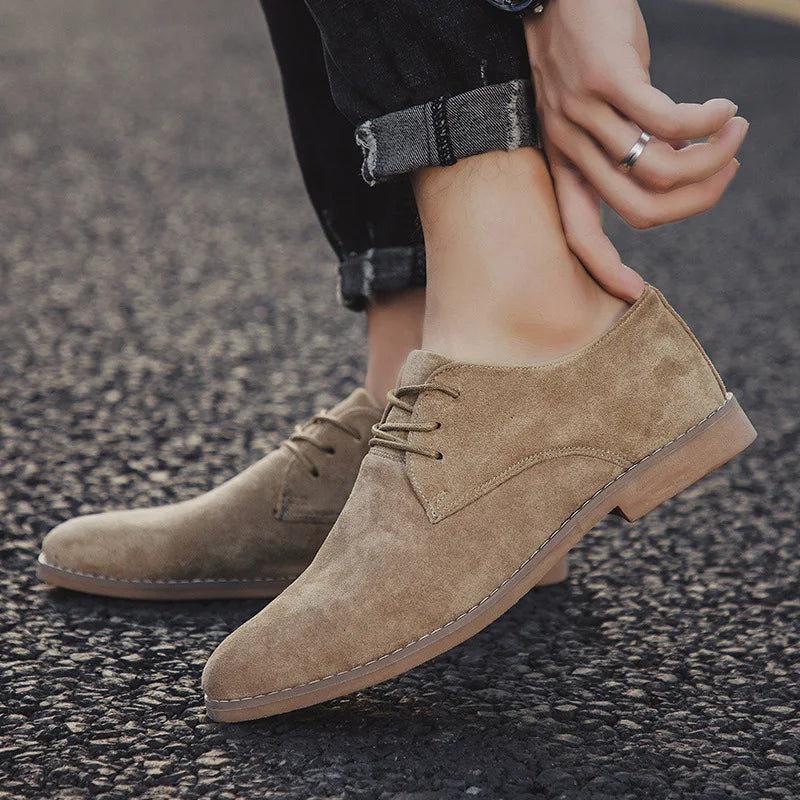 Roma Suede Oxford Shoes