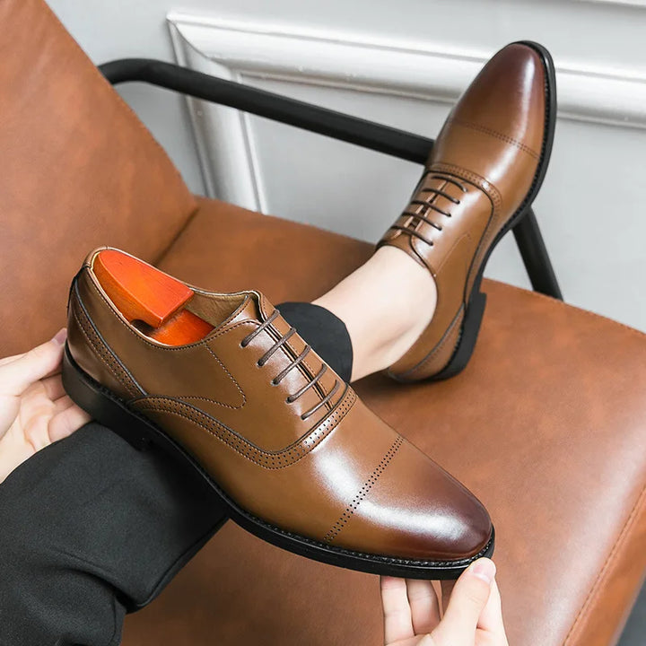 Conti Genuine Leather Oxfords