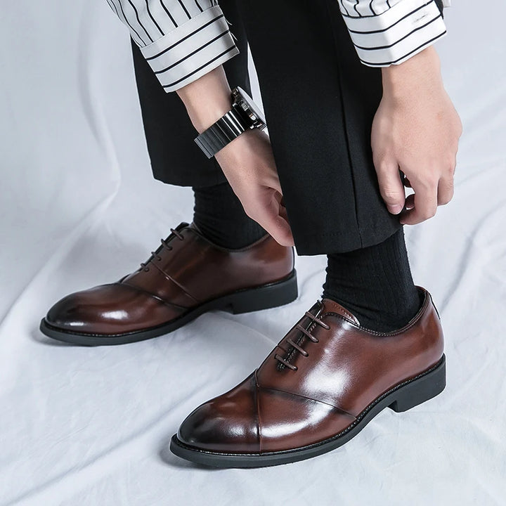 Zuave Leather Derby