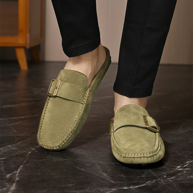 Zayden Suede Mules
