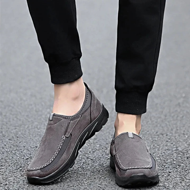 Senza Leather Loafers