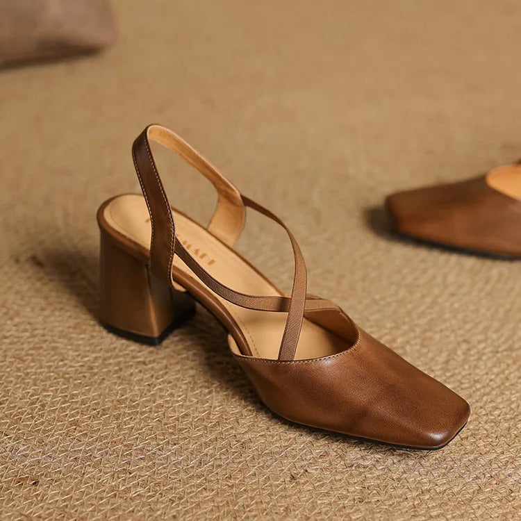 Petra Genuine Leather Heels