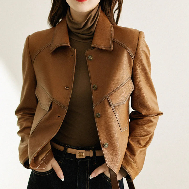 Romana Faux Leather Jacket