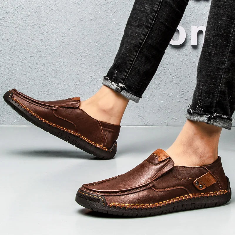 Caruso Genuine Leather Loafers