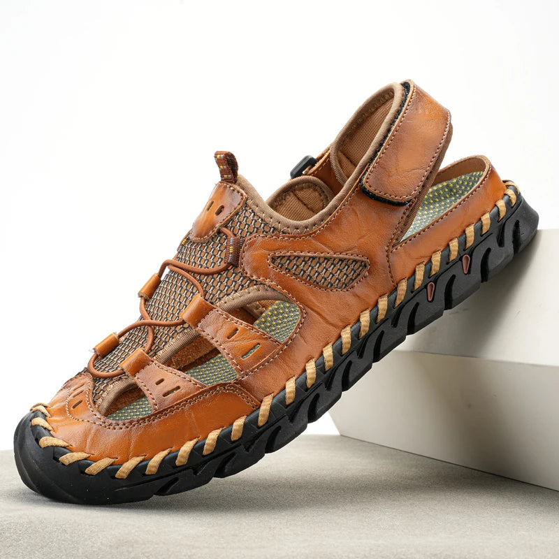 Comode Genuine Leather Sandals