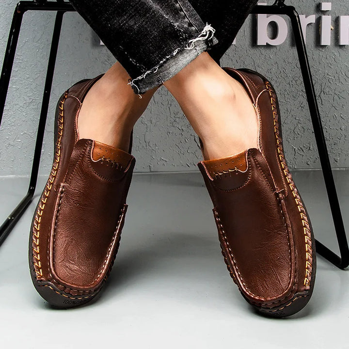 Caruso Genuine Leather Loafers