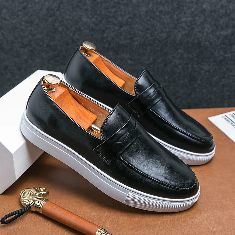 Reyes Genuine Leather Loafers