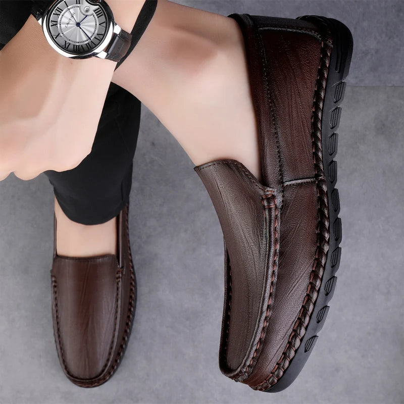 Renza Genuine Leather Loafers