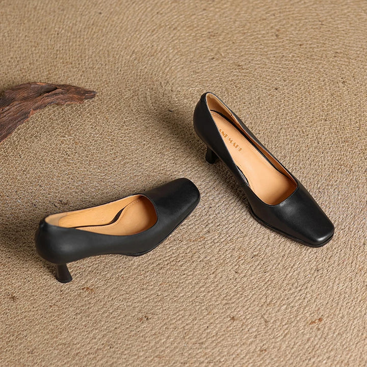 Diara Genuine Leather Heels