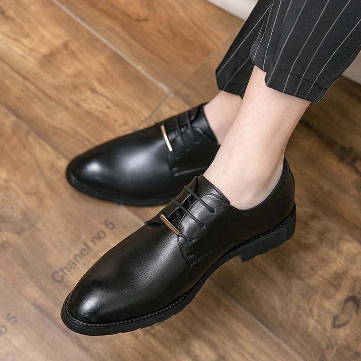 Stefano Genuine Leather Oxfords